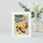 Jules Chéret,advertentie,1890 Briefkaart (Staand voorkant)