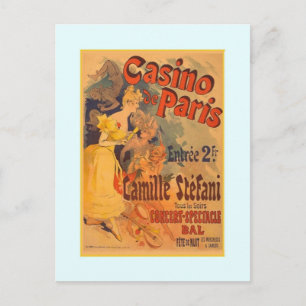 Jules Chéret,advertentie,1891 Briefkaart