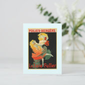 Jules Chéret-advertentie,1893 Briefkaart (Staand voorkant)