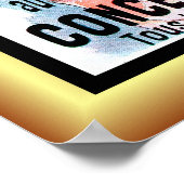 Jules Cheret ~ Art Nouveau ~ Yvette Guilbert Poster (Hoek)