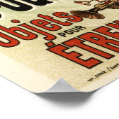 JULES CHERET Aux Buttes Chaumont Jouets French Poster (Hoek)