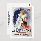 Jules Cheret Briefkaart (Voorkant / Achterkant)