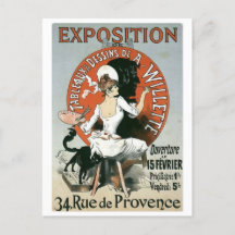 Jules Cheret Briefkaart