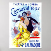 Jules Cheret Carnaval Poster (Voorkant)