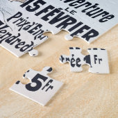 Jules Cheret Expositie Art Nouveau Puzzle Legpuzzel (Zijkant)