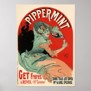 Jules Chéret Pippermint Poster