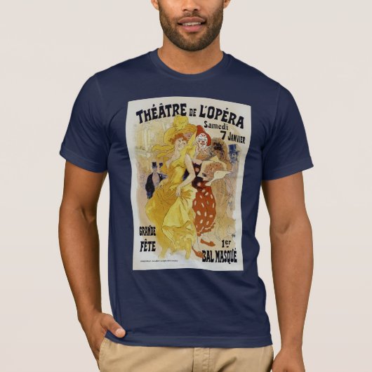 Jules Cheret ~ Theater de L'Opera T-shirt (Voorkant)