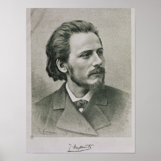 Jules Emile Massenet Poster (Voorkant)