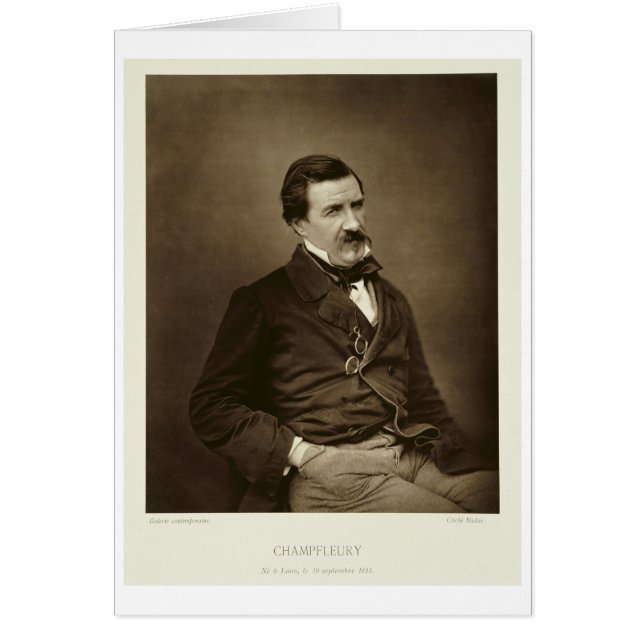 Jules Francois Felix Husson, Champfleury (1821-8) (Voorkant)