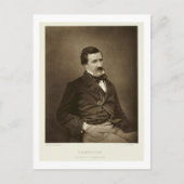 Jules Francois Felix Husson, Champfleury (1821-8) Briefkaart (Voorkant)