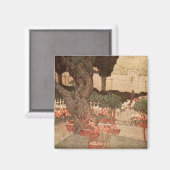 Jules Guerin Garden Gethsemane Kunstboom Israël Magneet (Voorkant / Achterkant)