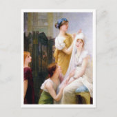 Jules Joseph LeFebvre, La Fiancée Briefkaart (Voorkant)