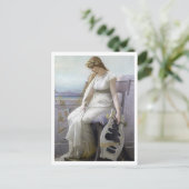 Jules Joseph LeFebvre, Sappho, 1884 Briefkaart (Staand voorkant)