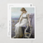 Jules Joseph LeFebvre, Sappho, 1884 Briefkaart (Voorkant / Achterkant)