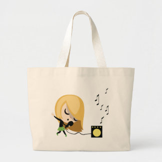 Jules the Singer Grote Tote Bag