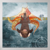 Jules Verne 20000 Leagues Under the Sea Poster (Voorkant)