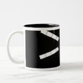 Jules Verne ATV Tweekleurige Koffiemok (Links)