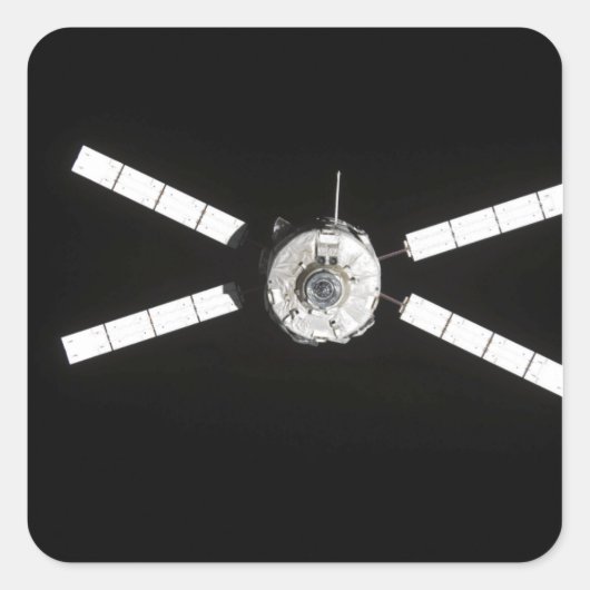 Jules Verne ATV Vierkante Sticker (Voorkant)