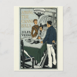 Jules Verne Bij de boekomslag Cannibals Briefkaart