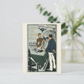 Jules Verne Bij de  boekomslag Cannibals Briefkaart (Staand voorkant)