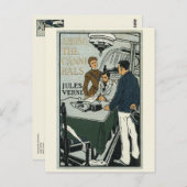 Jules Verne Bij de  boekomslag Cannibals Briefkaart (Voorkant / Achterkant)
