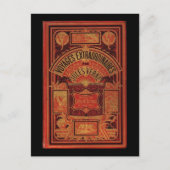 Jules Verne Buitengewoon Hoesje van het Boek van d Briefkaart (Voorkant)