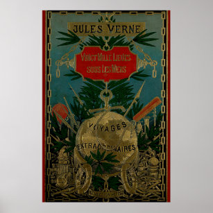 Jules Verne Extraordinary Voyages Poster