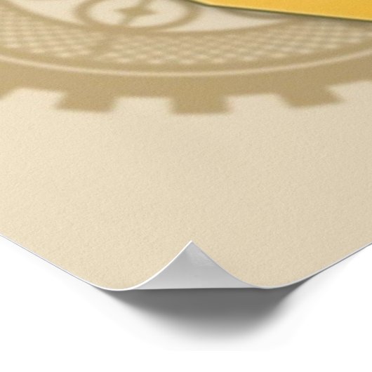 Jules Verne Father of Steampunk Poster (Hoek)