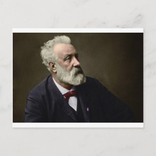 Jules Verne in 1892 Briefkaart