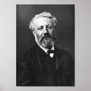 Jules Verne Portrait - van Felix Nadar - 1878 Poster