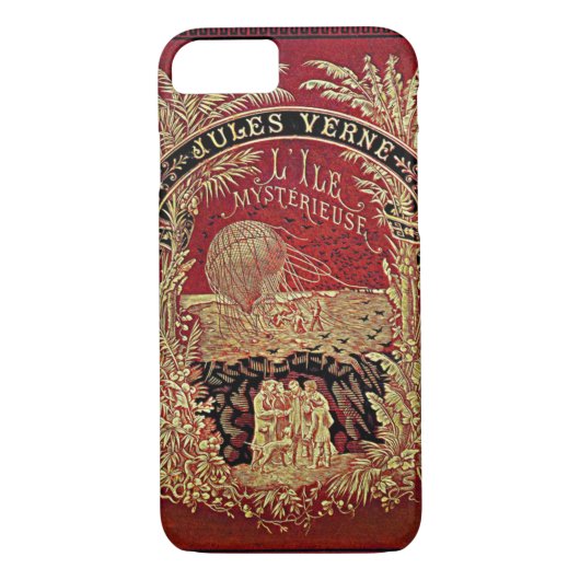 Jules Verne The Mysterious Island Case-Mate iPhone Case (Achterkant)