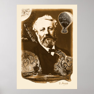 Jules Verne Tribute Poster