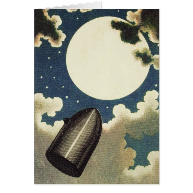 Jules Verne Van de Aarde tot de maan (1865) (Voorkant)