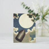 Jules Verne Van de Aarde tot de maan (1865) Briefkaart (Staand voorkant)