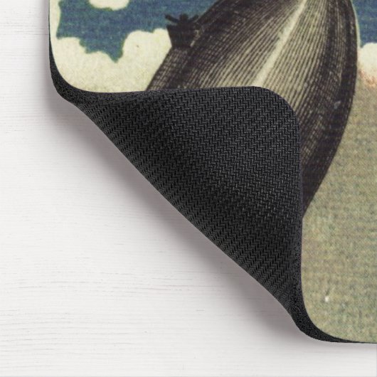 Jules Verne Van de Aarde tot de maan (1865) Muismat (Hoek)