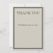 Jules Verne's kapitein Nemo Steering Nautilus Bedankkaart (Achterkant)