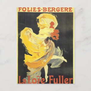 julets Cheret Poster Art Briefkaart