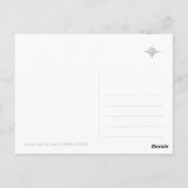 Julhälsning Walter Crane Holly (Järneksman) Briefkaart (Achterkant)