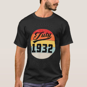 juli 1932 90e verjaardag: 90 jaar been t-shirt