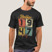 juli 1947 75 t-shirt (Voorkant)