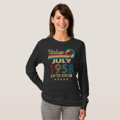 Juli 1958 64e Vintage T-shirt (Voorkant volledig)