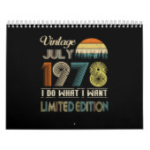  juli 1978 Wat ik wil Limited Edition Kalender (Hoes)