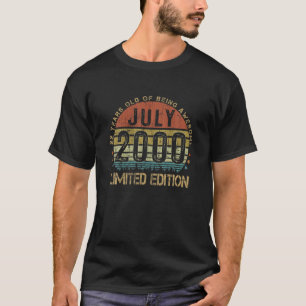 juli 2000 22e verjaardag van de teruggave van 22 t-shirt