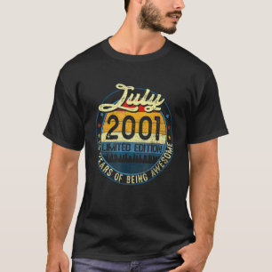 juli 2001 Limited Edition 20th Birthday 20 T-shirt