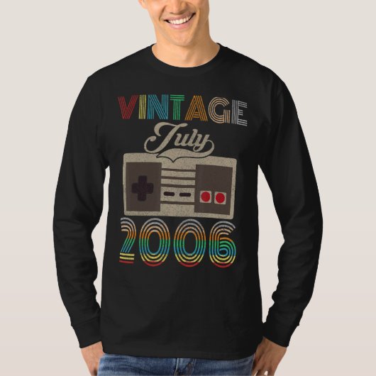 juli 2006 16e verjaardag 16 t-shirt (Voorkant)