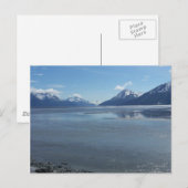 Juli 2008 Buiten Girdwood Alaska Cook Inlet Briefkaart (Voorkant / Achterkant)