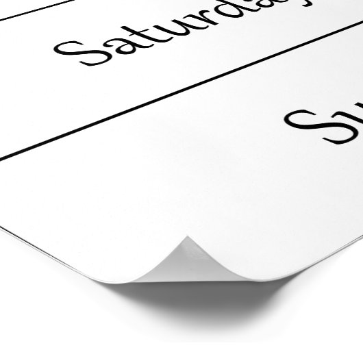 juli 2020 planner kalender met weeknummer poster (Hoek)