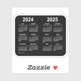 Juli 2024 - Juli 2025 Schooljaar Agenda door Janz Sticker