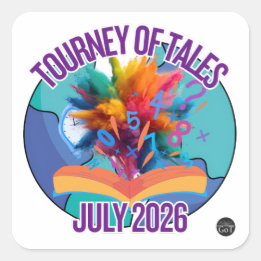 Juli 2026 Tourney of Tales Sticker