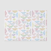 Juli, 29-jarig Weefselpapier Tissuepapier (Voorkant)